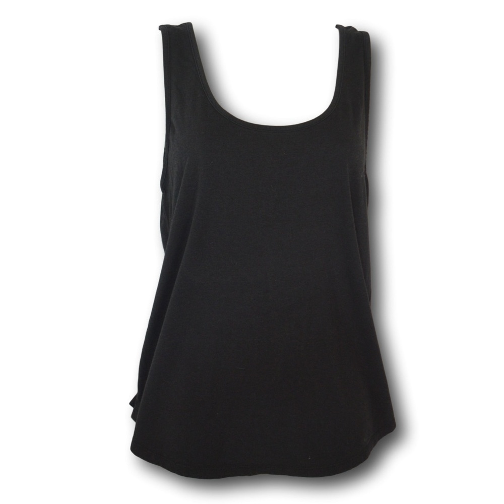 ASOS Black Sleeveless Tank Top 10 - Picture 2 of 3